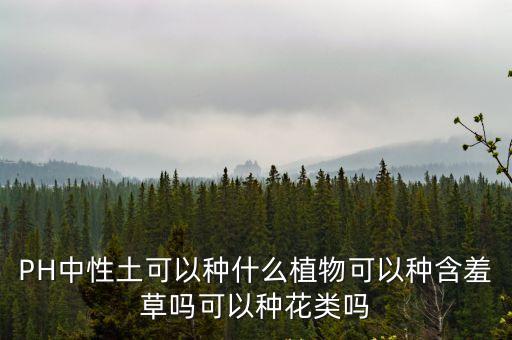 PH中性土可以種什么植物可以種含羞草嗎可以種花類嗎