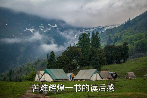 苦難輝煌一書的讀后感