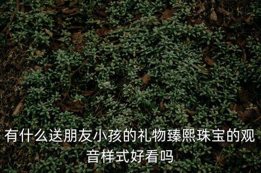 雪容融冰墩墩?qǐng)D片，有什么送朋友小孩的禮物臻熙珠寶的觀音樣式好看嗎