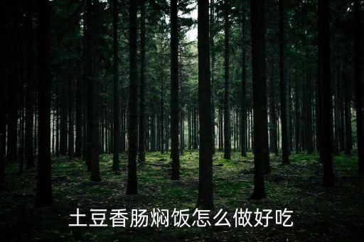 土豆香腸燜飯?jiān)趺醋龊贸? class=