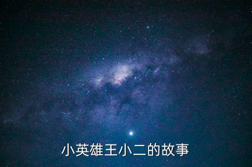 小英雄王小二的故事