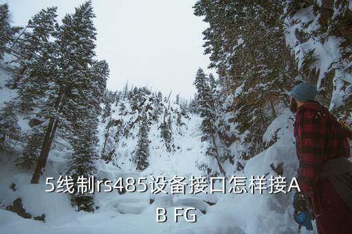 5線制rs485設(shè)備接口怎樣接A B FG
