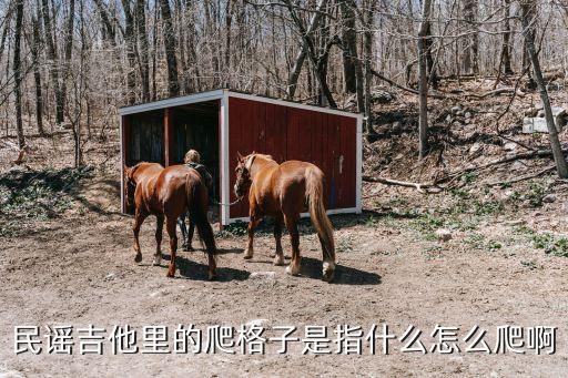 民謠吉他里的爬格子是指什么怎么爬啊