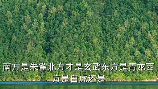 南方是朱雀北方才是玄武東方是青龍西方是白虎還是
