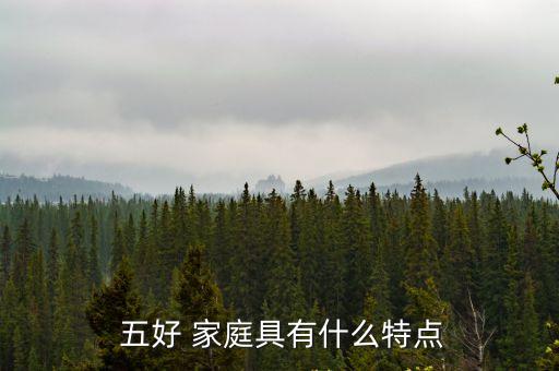 五好家庭是哪五好