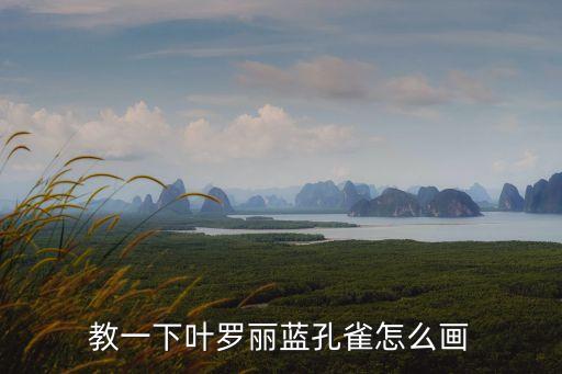 教一下葉羅麗藍(lán)孔雀怎么畫(huà)