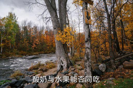 酸奶水果，水果可以喝酸奶一起吃嗎