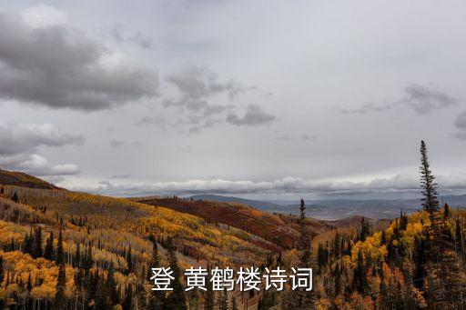 登黃鶴樓,黃鶴樓吹玉帝，江城梅花落"