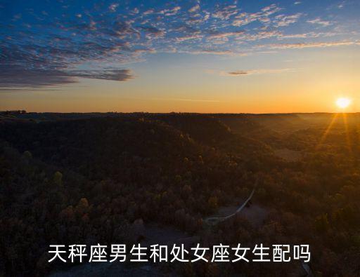 天秤座男生和處女座女生配嗎