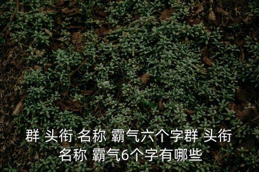 頭銜名稱大全霸氣,第二集:從今往后、回憶不能忘記