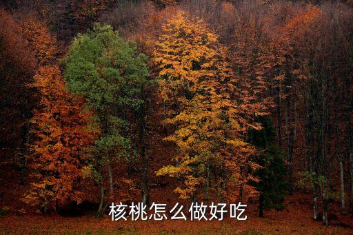  核桃怎么做好吃
