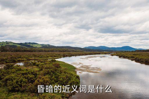昏暗的近義詞是什么