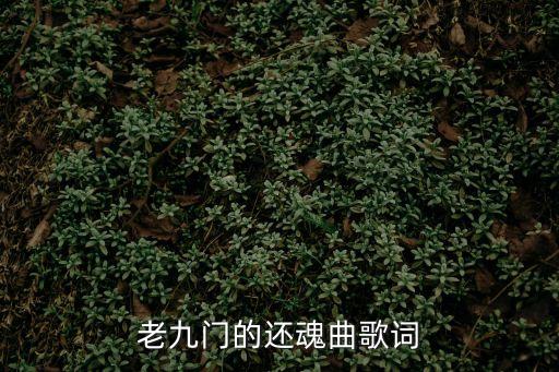 還魂門(mén)歌詞，老九門(mén)新主題曲 歌詞 最美的是遺言最丑的是誓言