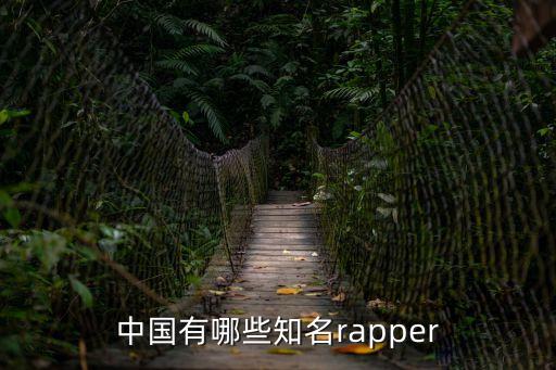 中國有哪些知名rapper