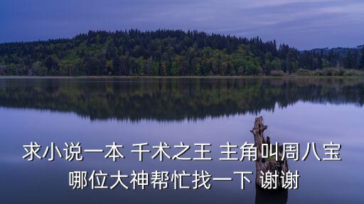 求小說一本 千術之王 主角叫周八寶 哪位大神幫忙找一下 謝謝