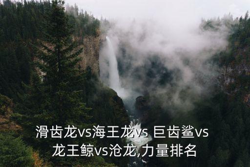 龍王鯨vs巨齒鯊,分分鐘打敗巨齒鯊魚!