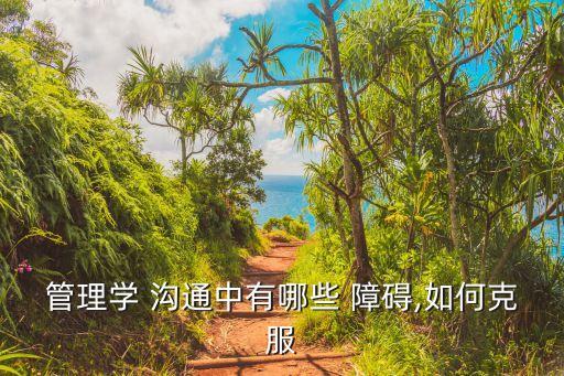 溝通的障礙,管理溝通有哪些障礙?