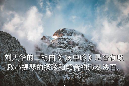 病中吟,劉天華選擇二胡作為中國音樂改革突破口