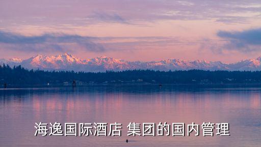 海逸集團,酒店預訂平臺推出智慧世界等服務