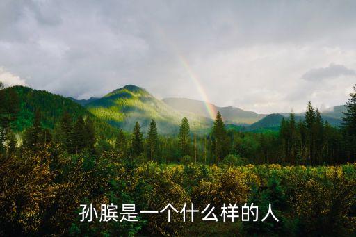 孫臏,孫臏的資料介紹