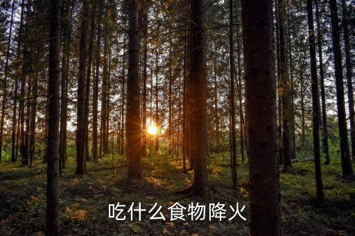 清火的食物,夏季養陰降火可吃什么?
