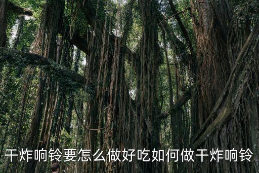 干炸響鈴要怎么做好吃如何做干炸響鈴