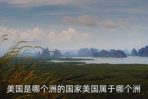 美國是哪個洲的,美國位于北美中部阿拉斯加和夏威夷群島等地