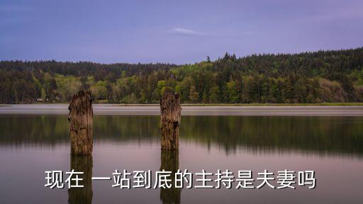 現在 一站到底的主持是夫妻嗎
