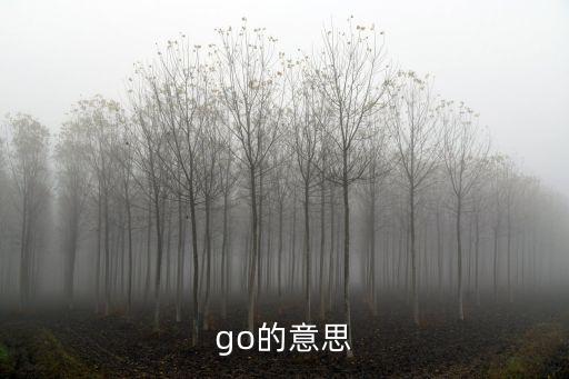go的意思