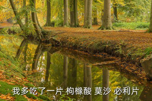 我多吃了一片 枸櫞酸 莫沙 必利片