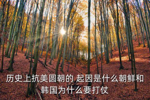 抗美援朝起因,朝韓劃分分界線進行軍事演習朝鮮很憤怒