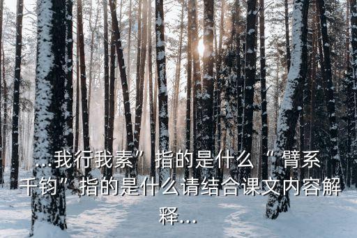 臂系千鈞的意思,【有獎!年輕媽媽與小男生競選廣播