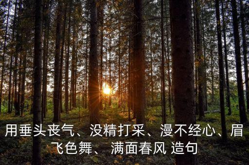滿面春風造句,第二集:滿面春風的春風