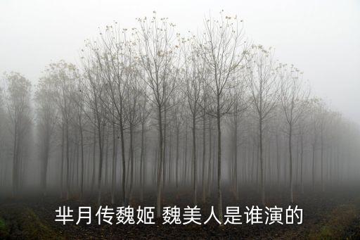 羋月傳魏美人,魏美人鼻子被割掉的故事只是說出來