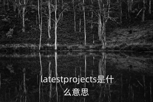 latestprojects是什么意思