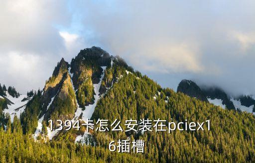 1394卡,電腦怎么用1394卡安裝攝像頭