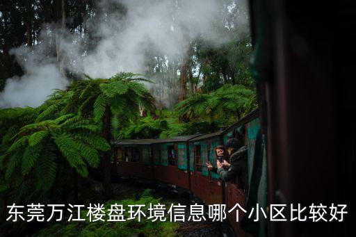 東莞萬(wàn)江樓盤環(huán)境信息哪個(gè)小區(qū)比較好