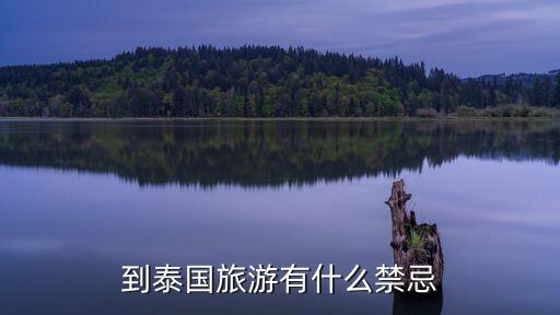 到泰國旅游有什么禁忌