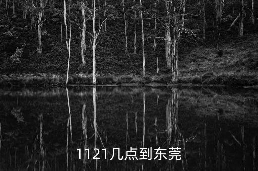 1121幾點到東莞