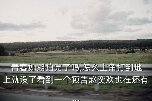 青春如期,第二性征日益明顯青春不敗，青春舞曲、青春記憶