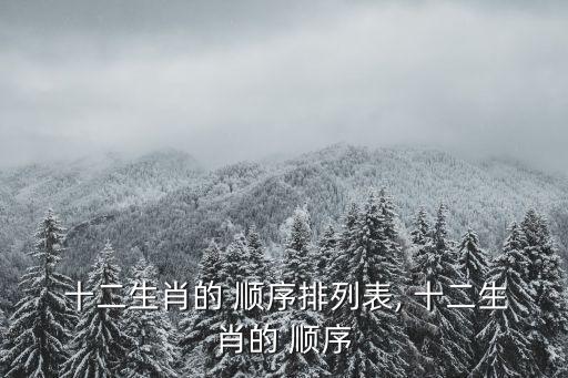 十二生肖的順序,十二生肖圖騰崇拜出爐