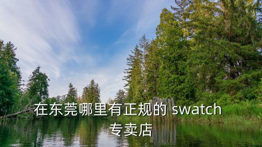 在東莞哪里有正規的 swatch 專賣店