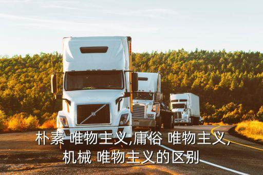 樸素唯物主義,膽汁分泌的東西-1唯物主義