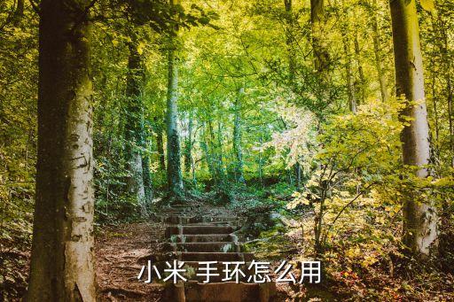 小米手環(huán)怎么使用,怎么連接小米手環(huán)?!