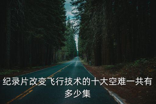 十大空難，史上最慘重的十大空難事故