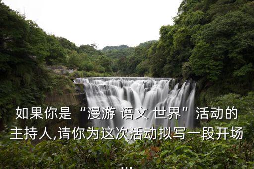 語文世界,綜合學習《漫游語文世界》受益匪淺
