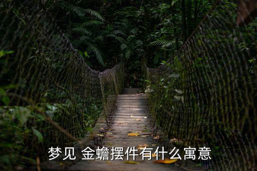 夢見金蟾,夢見large金蟾擺件禁忌:要看古籍發微博貼短信