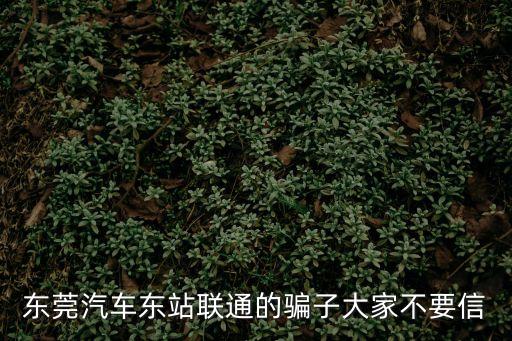 東莞汽車東站 聯通，東莞汽車東站在哪里