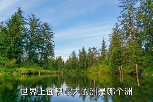 世界上面積最大的洲是哪個洲