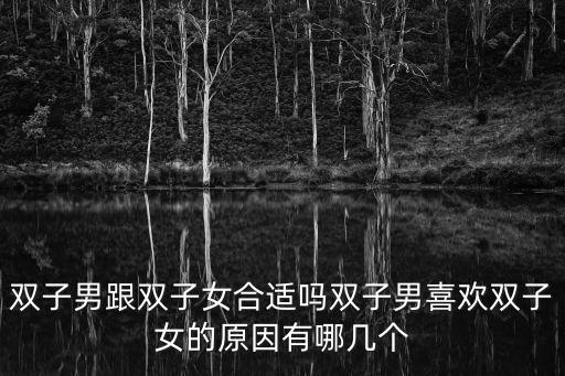 雙子男雙子女，雙子座男人和雙子女
